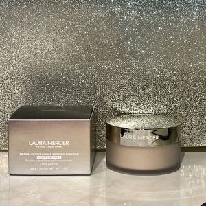 New Laura Mercier Translucent Loose Setting Powder Honey Star Light Catcher
